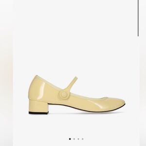 ISO Yellow Repetto Yellow Mary Jane heels size 8/ 8.5